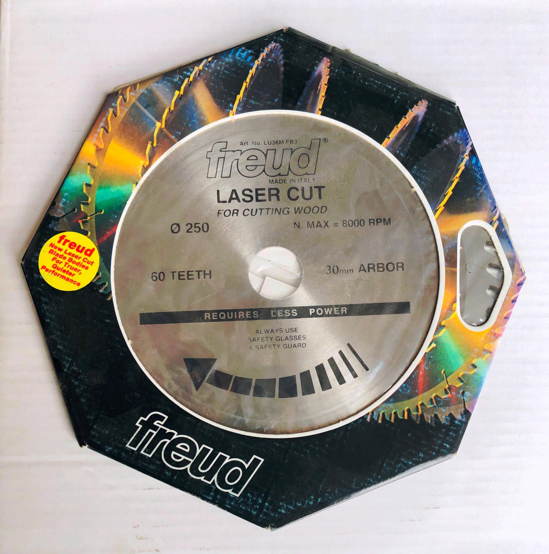 Freud LU36M Ahşap Daire Testere 250X60