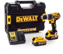 Dewalt DCD796P2-QW 18V/5.0Ah Li-ion Çift Akülü Kömürsüz Profesyonel Darbeli Matkap