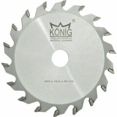 König Elmas Uçlu Kanal Testeresi 200x9mm z18