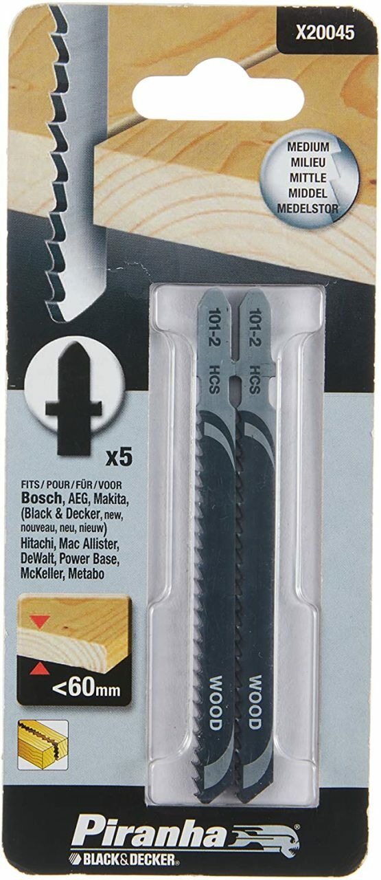 Black&Decker X20045 100mm Dekupaj Testere Bıçağı