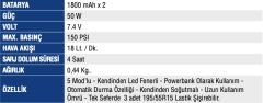MERCURE MC-5641 Lastik Şişirme Şarzlı