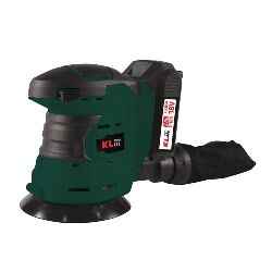 KLPRO  KLEZ18-20 18 Volt Şarjlı Eksantrik Zımpara 2,0 Ah Çift Akü