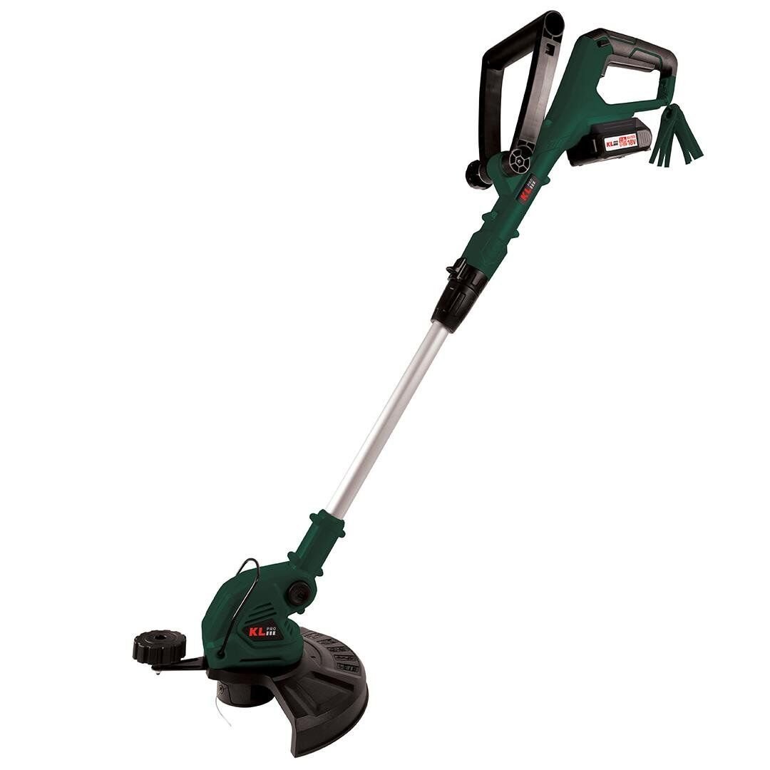 KLPRO KLBMB18-20 Şarjlı 18V Misinalı ve Bıçaklı Çim Biçme Makinası Çift Akülü