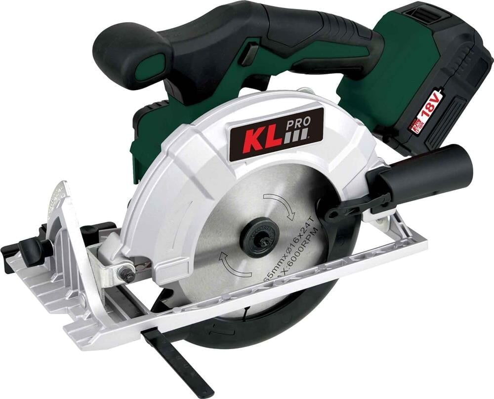 Klpro KLDAT18B-20 18V/ 2.0Ah Li-ıon Kömürsüz Profesyonel Daire Testere