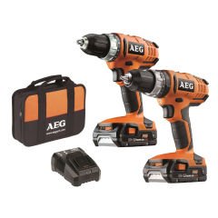 AEG Bs 18 G2 + Bsb 18 G2 - 2 Akülü Vidalama Seti (Jp2b18 Lı-152B)