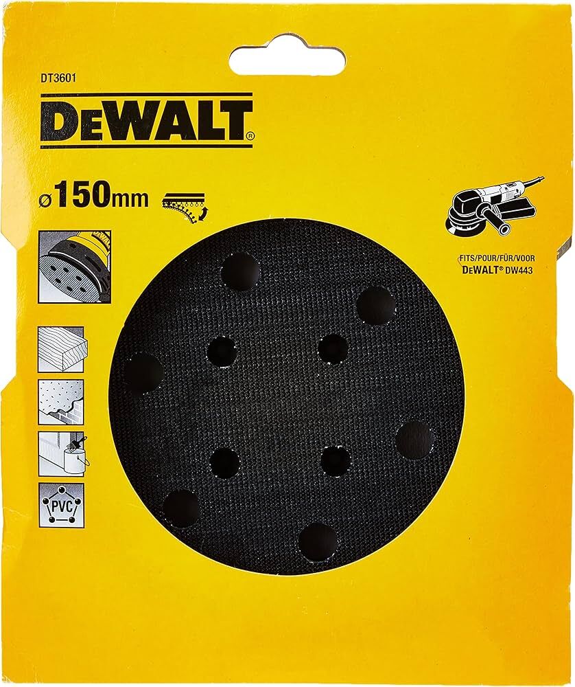 DEWALT DT3601 DW443 Zımpara Makinesi Yedek alt tabanı 150 mm