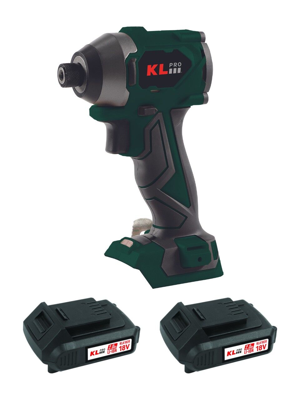 KLPRO KLDV18BH-20 Akülü Kömürsüz Profesyonel Darbeli Vidalama