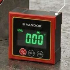VDR Dijital  Açı Ölçer Miknatıslı Eğim Göztergeli Lazer ışık