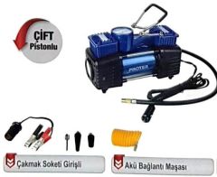 Proter Pr 252 Kit Lastik Şişirme Mini Kompresör