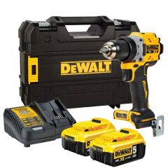 Dewalt DCD800D2T 18V 2.0 Ah Kömürsüz Vidalama Makinası Çift Akülü