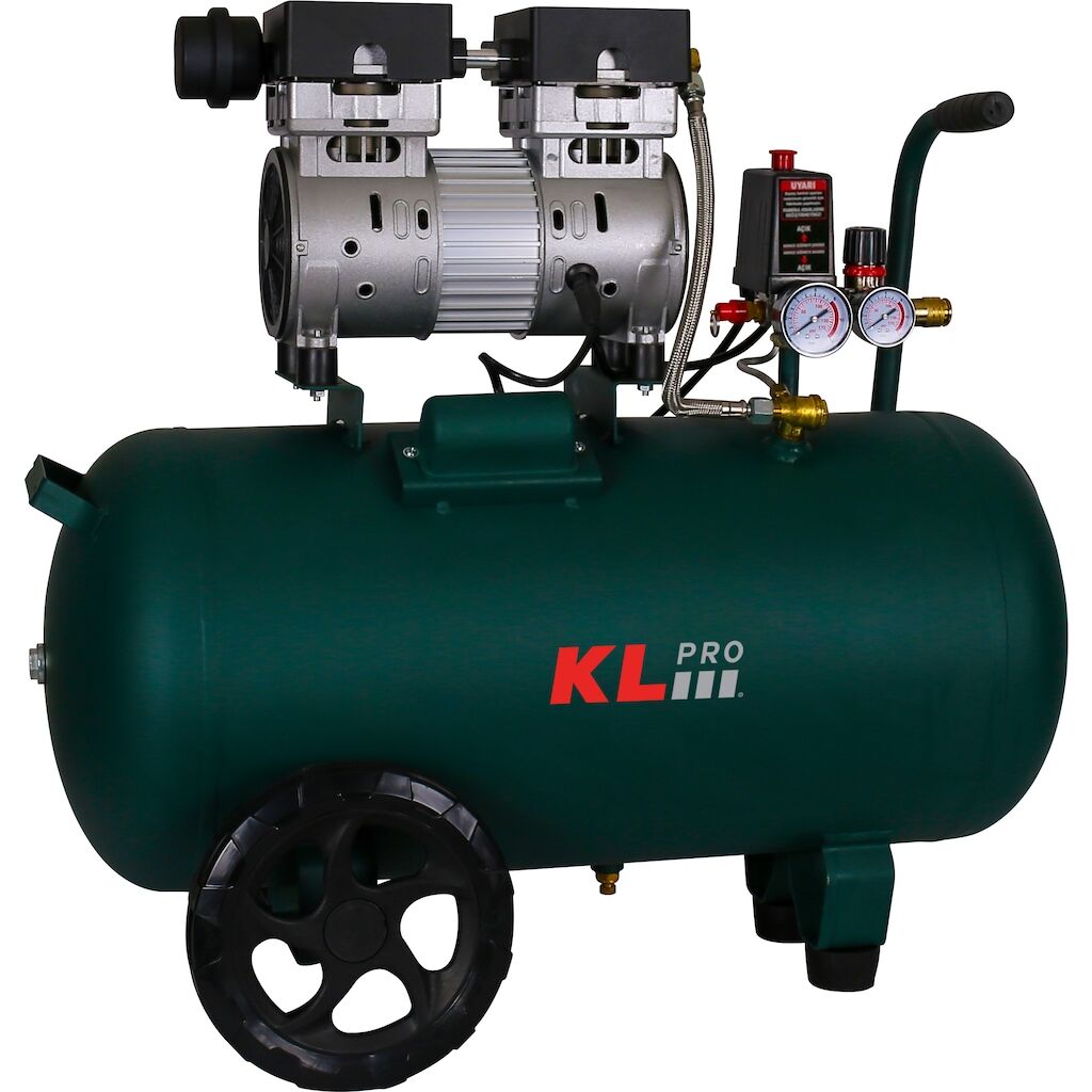 KLPRO KLK50S 50 LT Yağsız Sessiz Kompresör 50 Litre