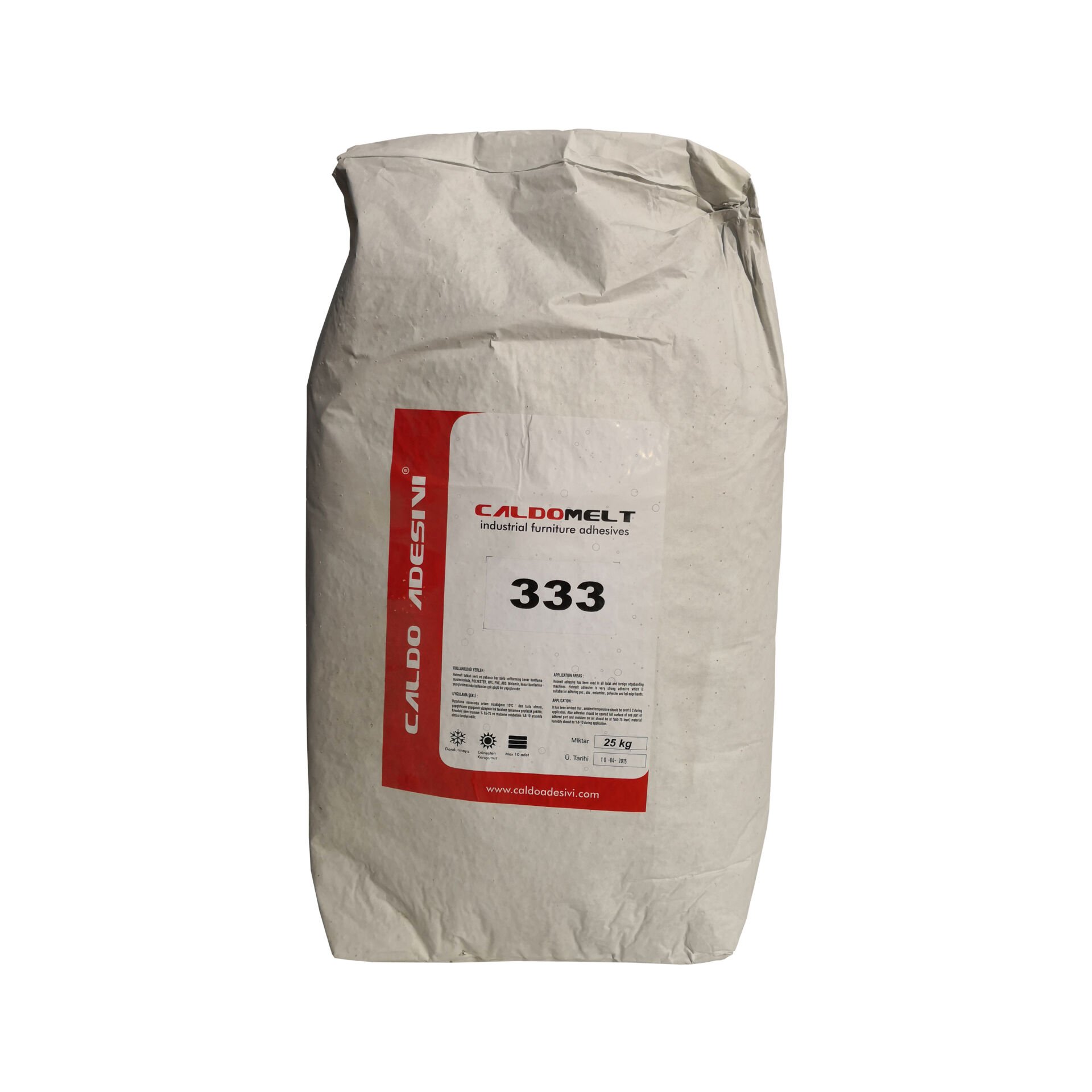 Caldo Adesivi Hotmelt Tutkal C333 Oval Pvc Eğri Kenar Tutkal