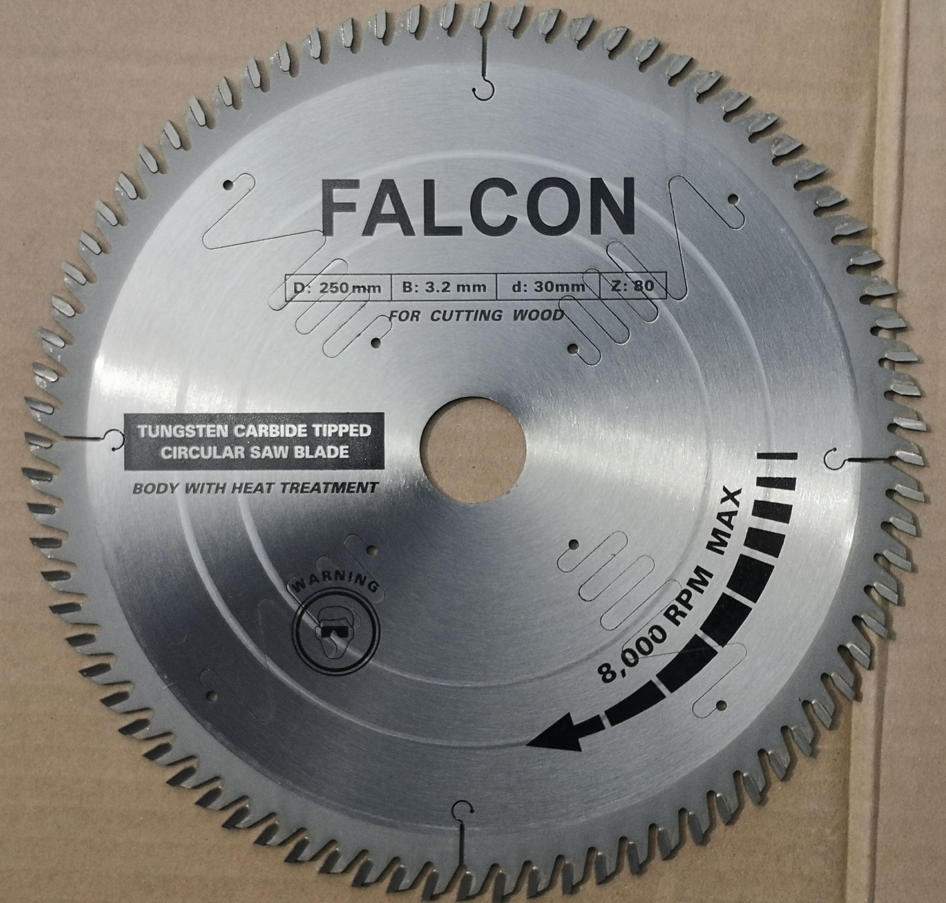 Falcon Elmas Uçlu Sunta Kesme Daire Testere 250X80