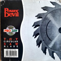Pro-Saw Power Devil Elmas Uçlu Sunta Kesme Daire Testere 140x24