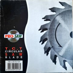 Pro-Saw Elmas Uçlu Sunta Kesme Daire Testere 180x24