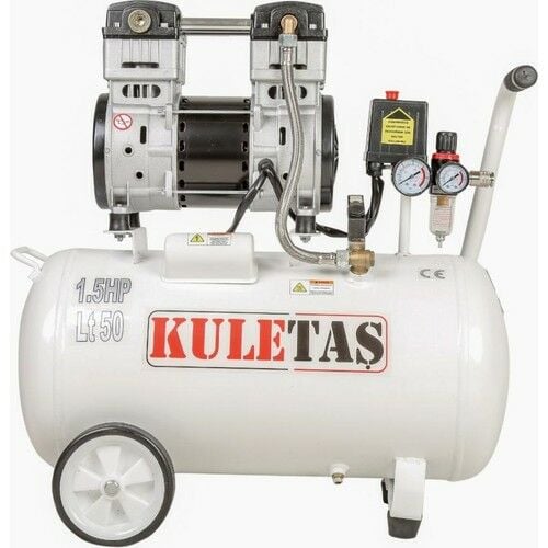 Kuletaş 50 Litre Ultra Sessiz Yağsız Hava Kompresörü