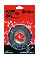 Rox Wood Zincirli Ahşap Oyma Ve Işleme Diski 115 Mm