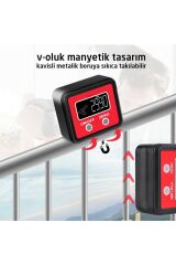 Rox Wood Dijital Mıknatıslı Açı Ölçer 0095