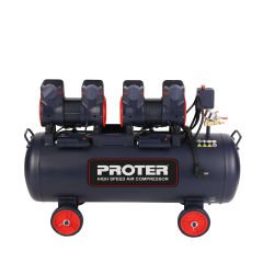 Proter 100LT 4HP 8 Bar Yüksek Hızlı Yağsız Sessiz Hava Kompresörü