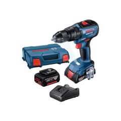 Bosch GSB 18V-50 2x2 Ah Akülü Darbeli Vidalama Makinesi