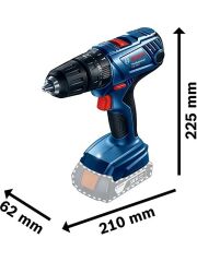 Bosch Professional GSB 180-LI 18 Volt 2.0 Ah Çift Akülü Darbeli Delme/Vidalama
