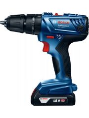 Bosch Professional GSB 180-LI 18 Volt 2.0 Ah Çift Akülü Darbeli Delme/Vidalama