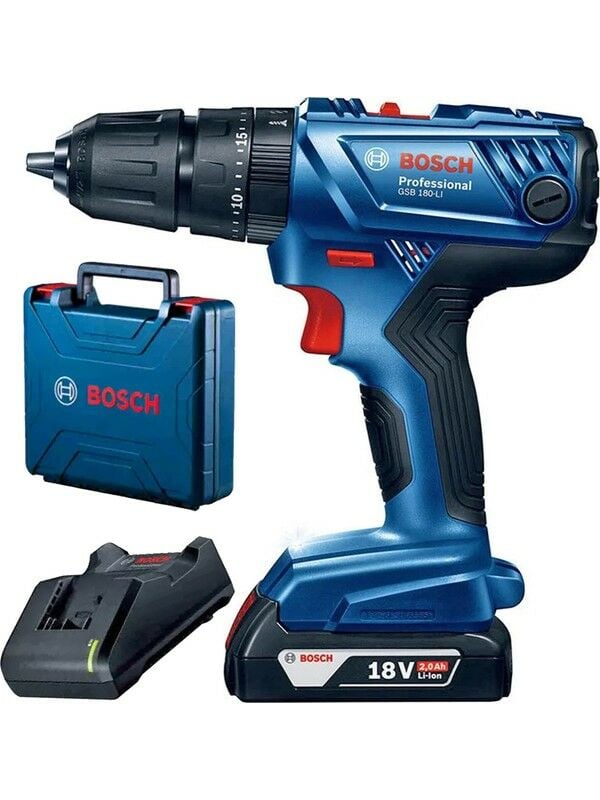 Bosch GSB 180 LI Tek Akülü Darbeli Matkap - 06019F8309