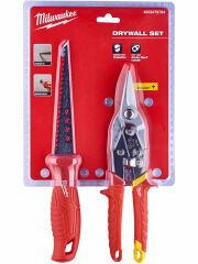 Milwaukee Alçıpan Kiti - Testere ve Kaportacı Makası 4932479784