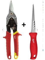 Milwaukee Alçıpan Kiti - Testere ve Kaportacı Makası 4932479784